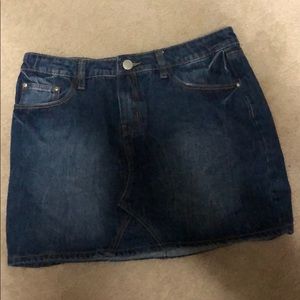 Denim skirt